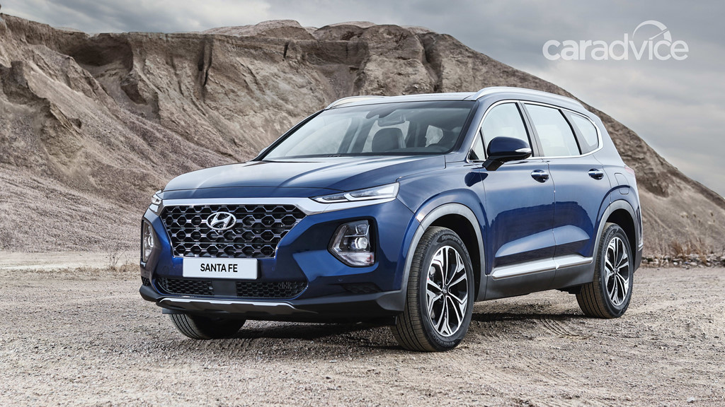 Hyundai SantaFe 2019 ra mắt với nội thất hoàn toàn mới